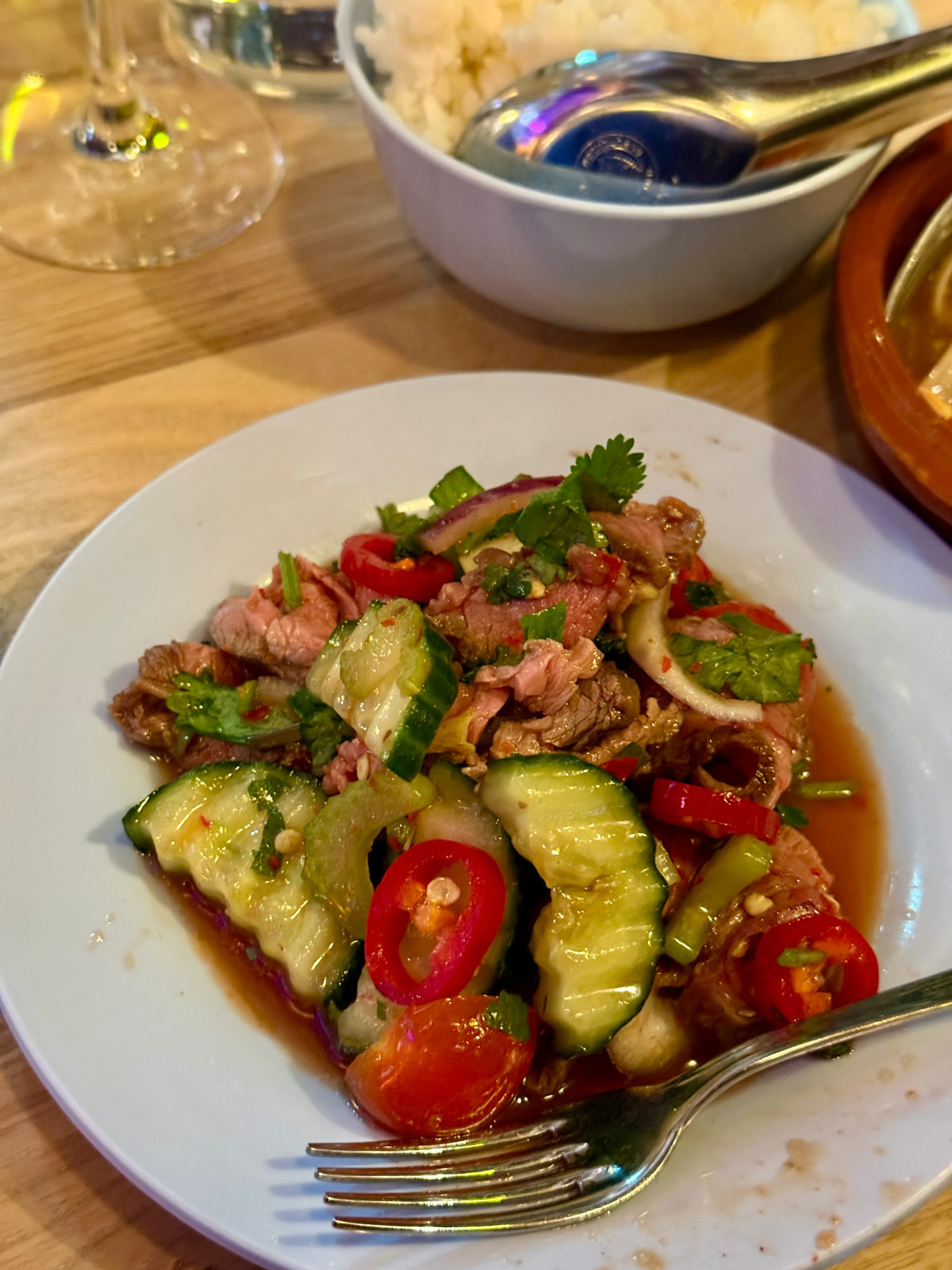 Thai beef salad