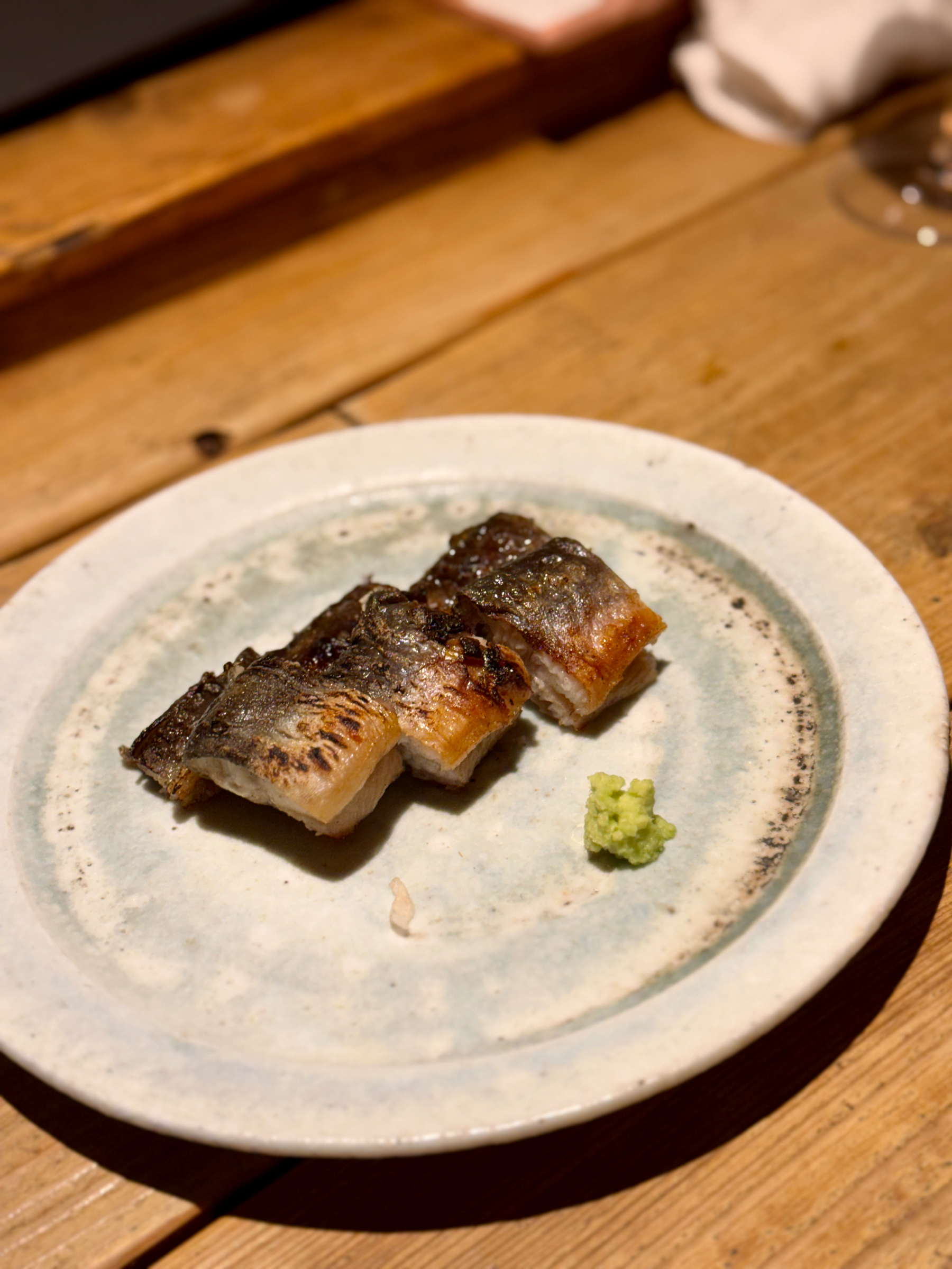 Grillad ål